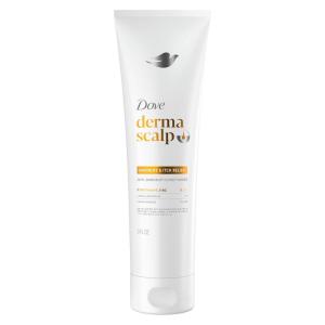 Dove Derma Scalp Conditioner 1 ct Dandruff & Itch Relief for 100% Flake-Free* & Smooth Hair, with Niacinamide & Glycerin, 9 oz