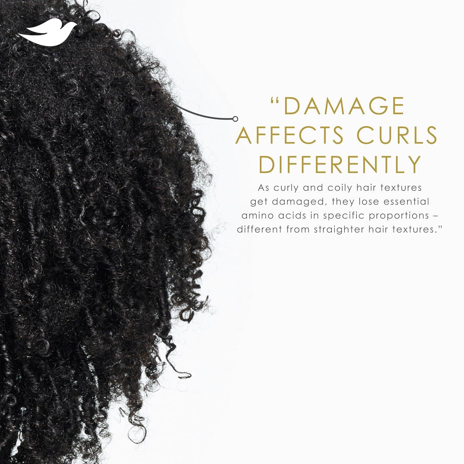 imageDove Curl Cream Amino Curl for Curly Coily Hair with BioProtein Care Technology Amino Complex 8 Fl Oz