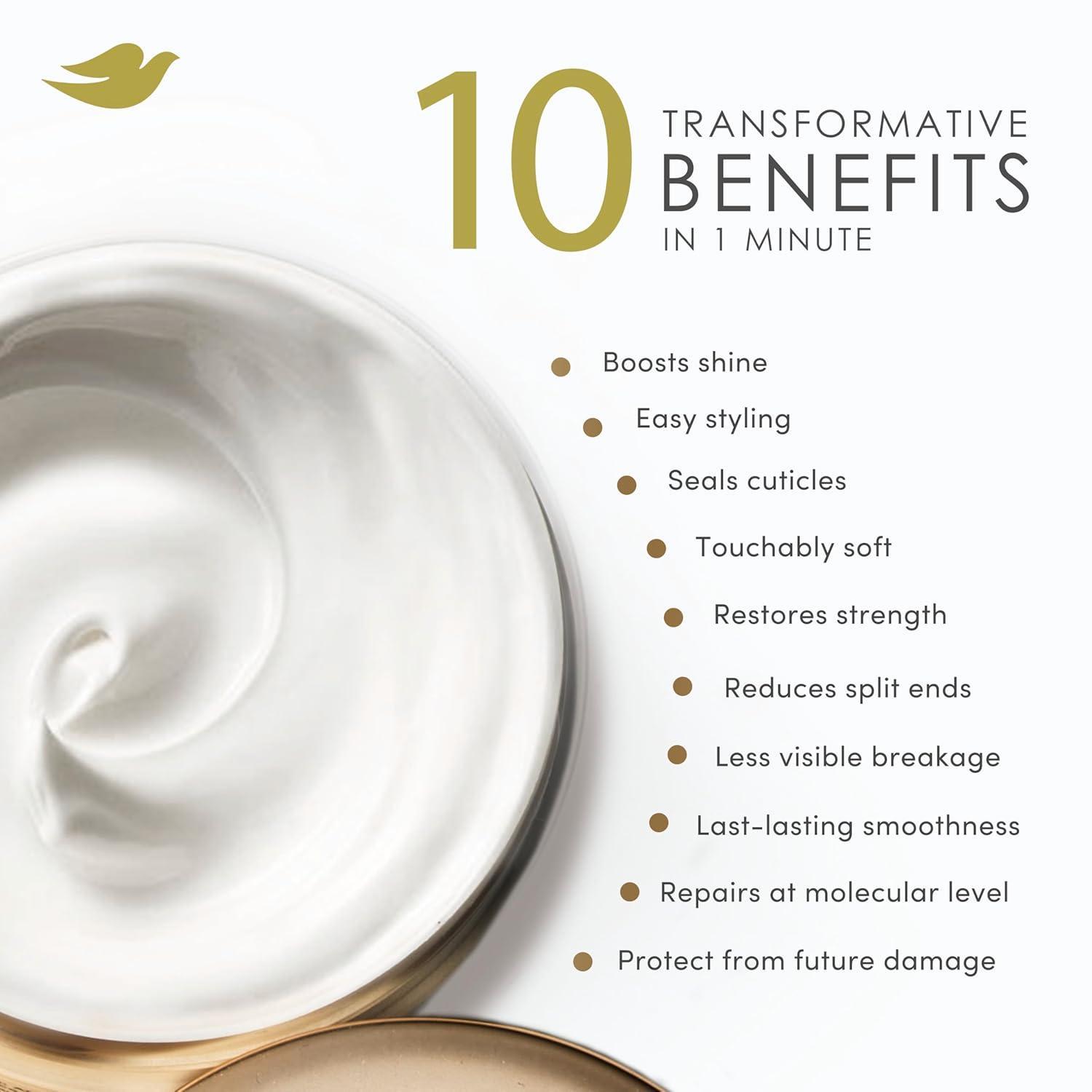 imageDove Hair Amino Curl Repair 10in1 Cream Mask for Curly Coily Hair with Bio Protein Care Technology and Amino Jojoba Oil 92 fl oz92 Fl Oz Pack of 1
