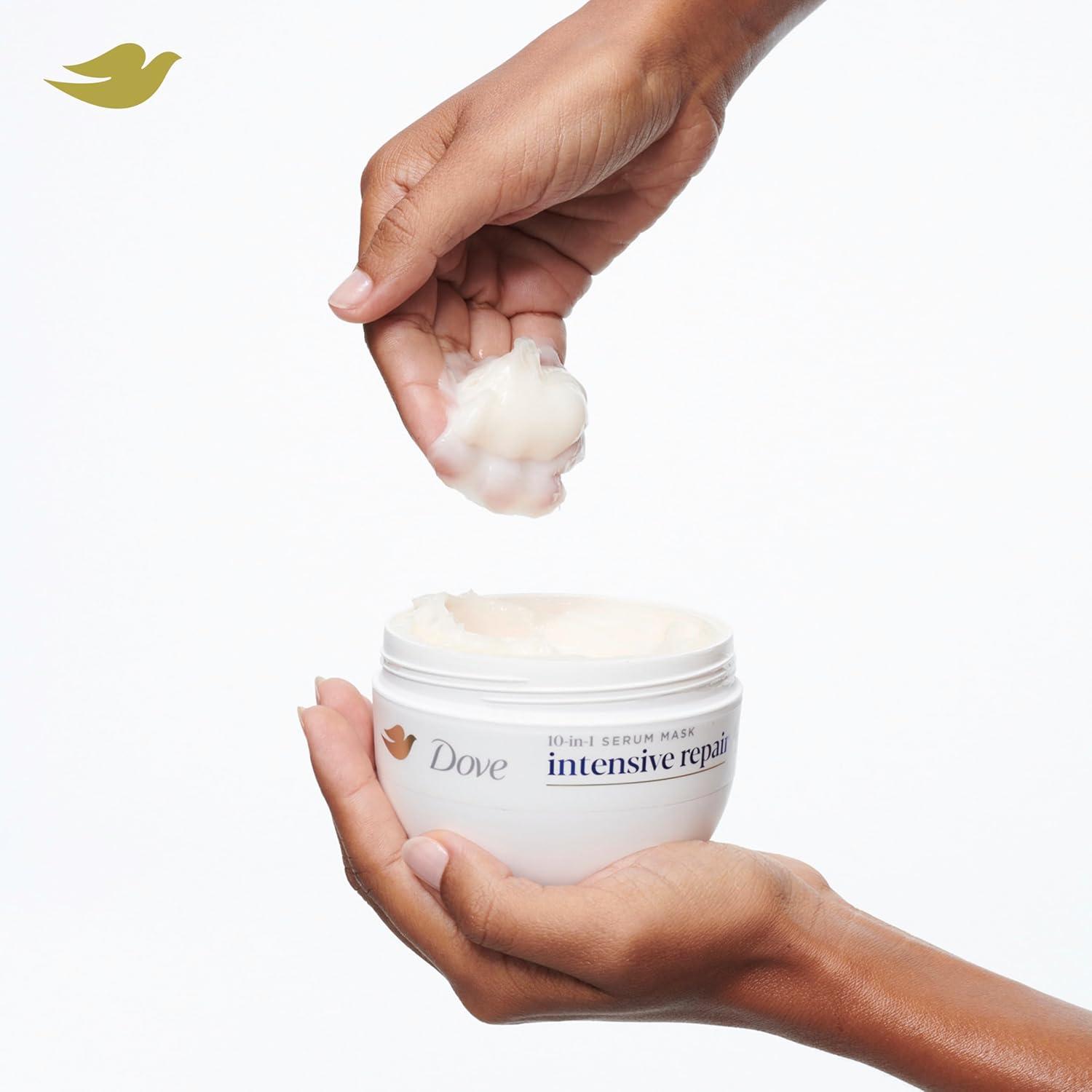 imageDove Hair Amino Curl Repair 10in1 Cream Mask for Curly Coily Hair with Bio Protein Care Technology and Amino Jojoba Oil 92 fl oz92 Fl Oz Pack of 1
