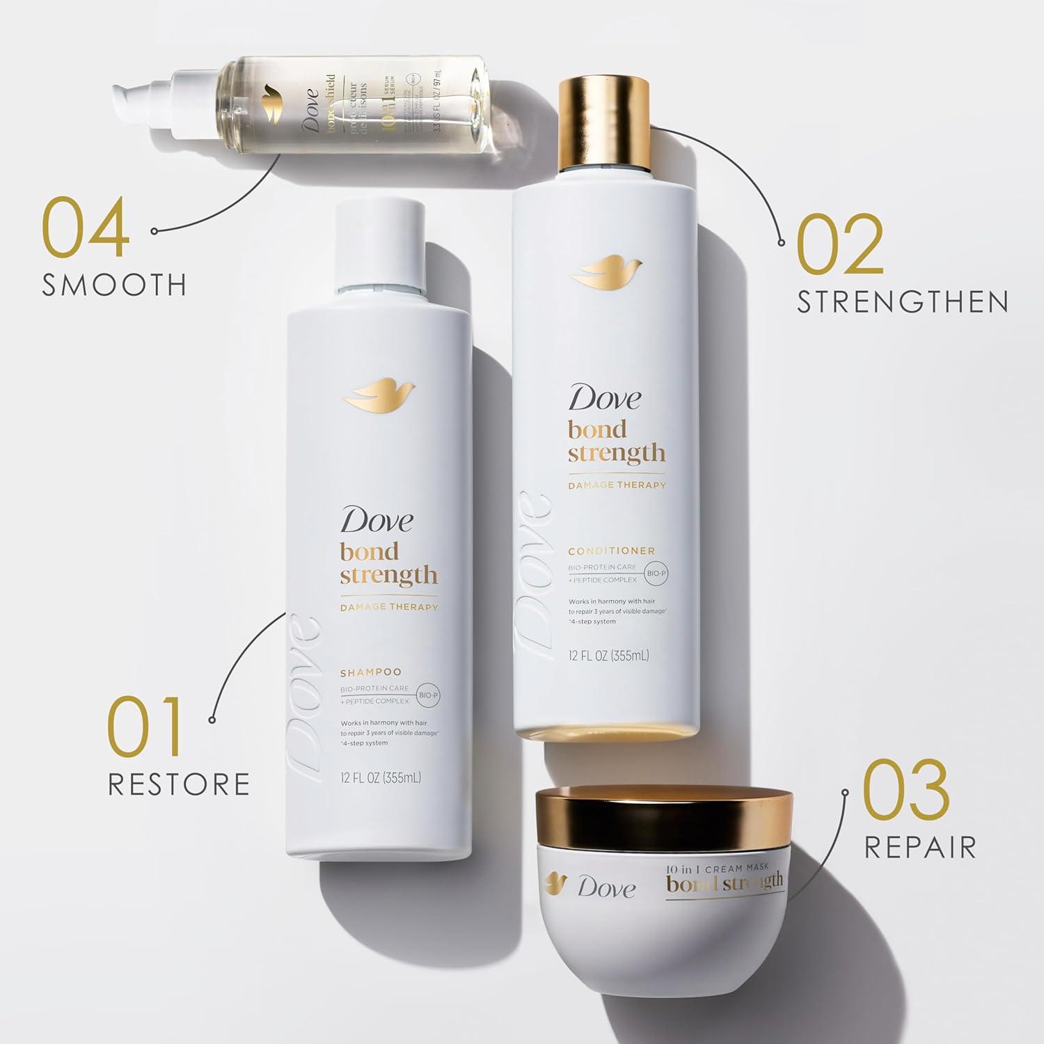 imageDove Hair Amino Curl Repair 10in1 Cream Mask for Curly Coily Hair with Bio Protein Care Technology and Amino Jojoba Oil 92 fl oz92 Fl Oz Pack of 1