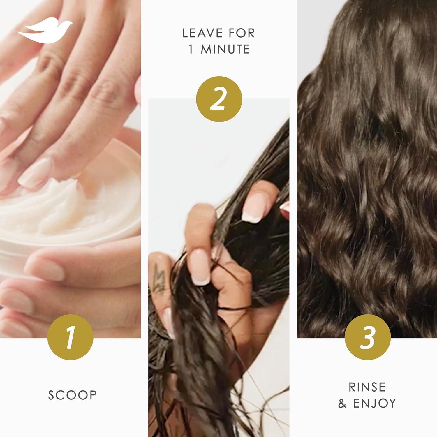 imageDove Hair Amino Curl Repair 10in1 Cream Mask for Curly Coily Hair with Bio Protein Care Technology and Amino Jojoba Oil 92 fl oz92 Fl Oz Pack of 1