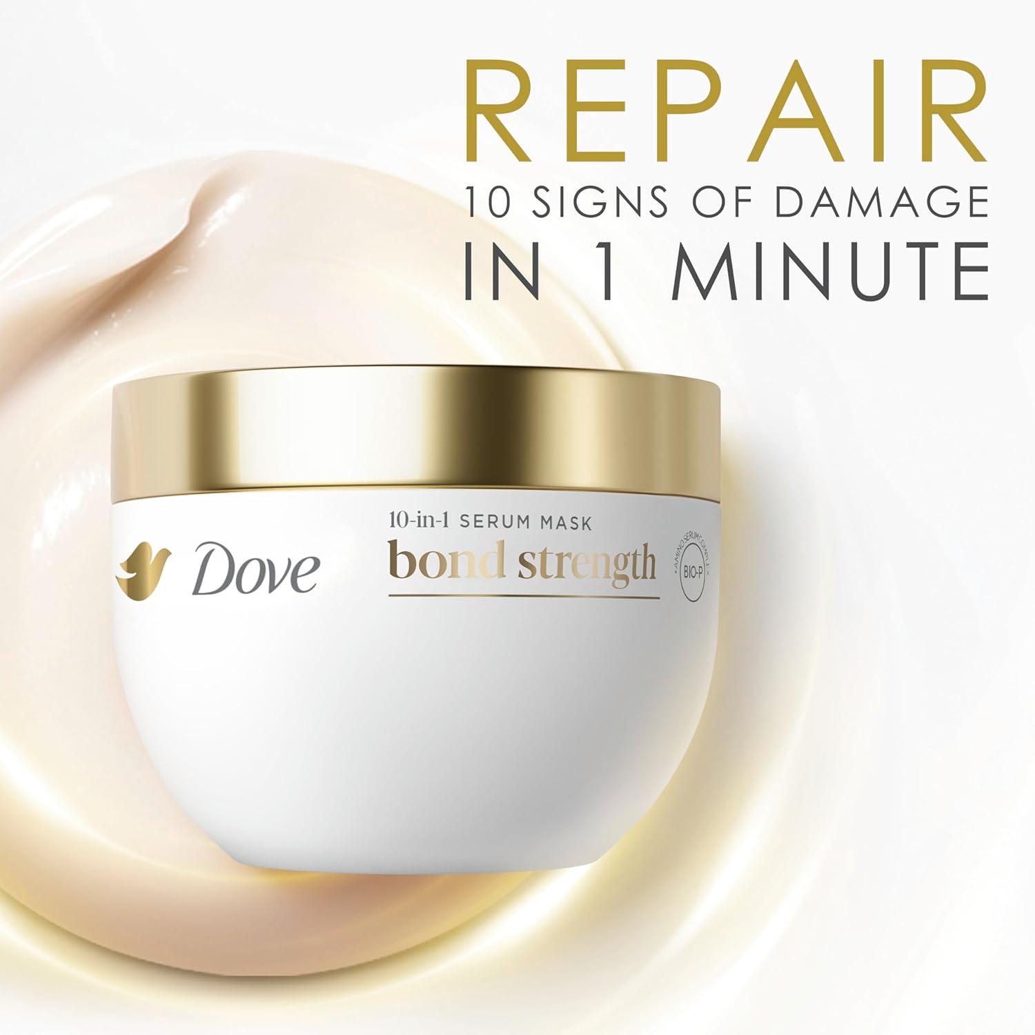 imageDove Hair Amino Curl Repair 10in1 Cream Mask for Curly Coily Hair with Bio Protein Care Technology and Amino Jojoba Oil 92 fl oz92 Fl Oz Pack of 2