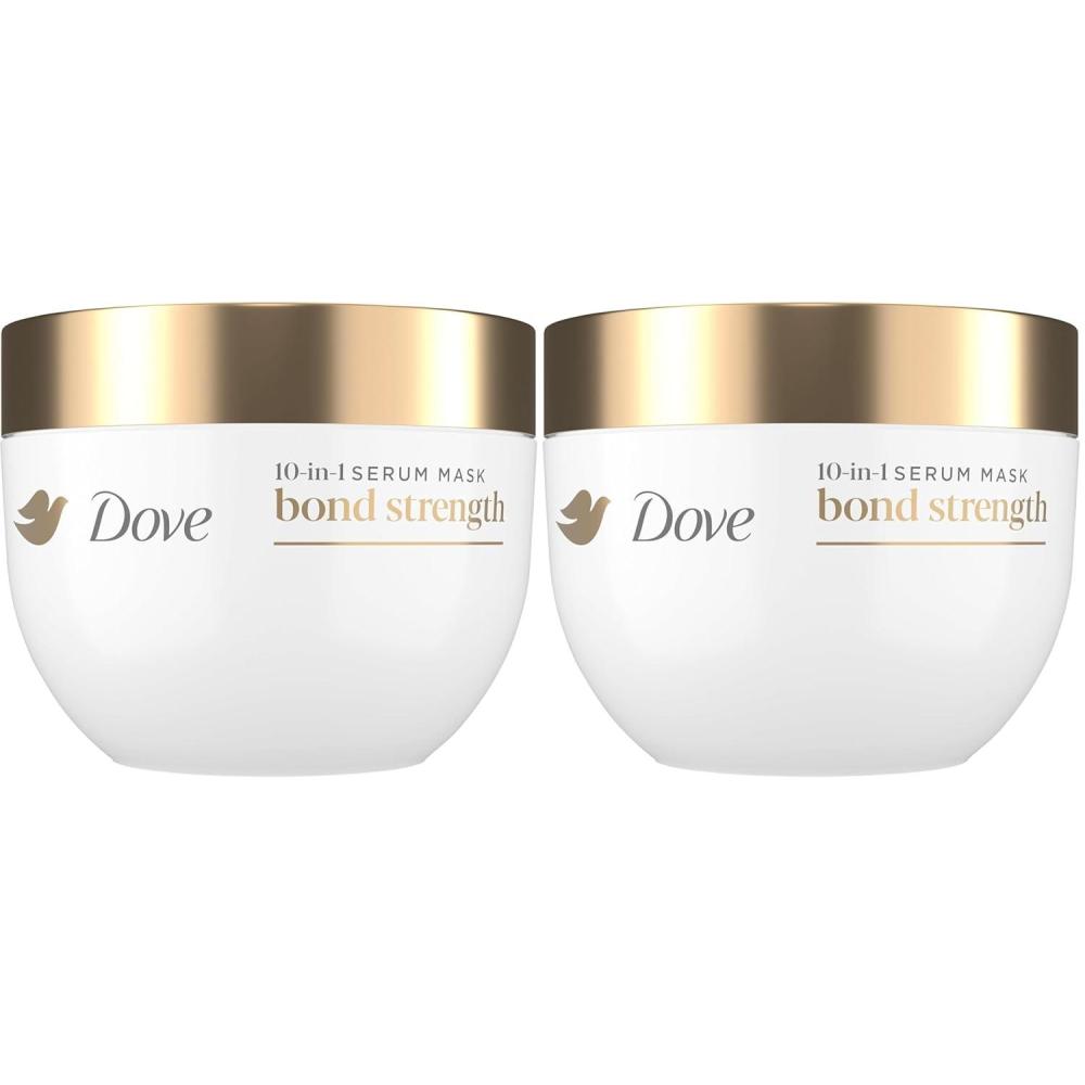 imageDove Hair Amino Curl Repair 10in1 Cream Mask for Curly Coily Hair with Bio Protein Care Technology and Amino Jojoba Oil 92 fl oz92 Fl Oz Pack of 2