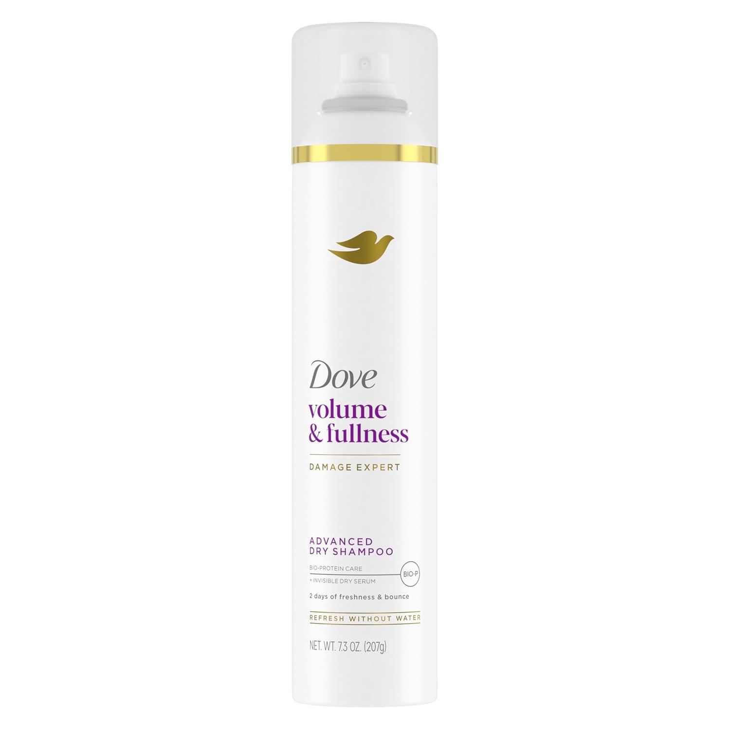 imageDove Dry Shampoo Spray Volume amp Fullness Absorbs Oil to Refresh Hair Without Washing 5 oz 2PackFragranced
