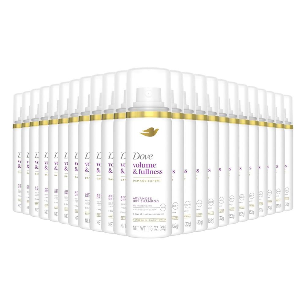 imageDove Dry Shampoo Spray Volume amp Fullness Absorbs Oil to Refresh Hair Without Washing 5 oz 2PackFragranced