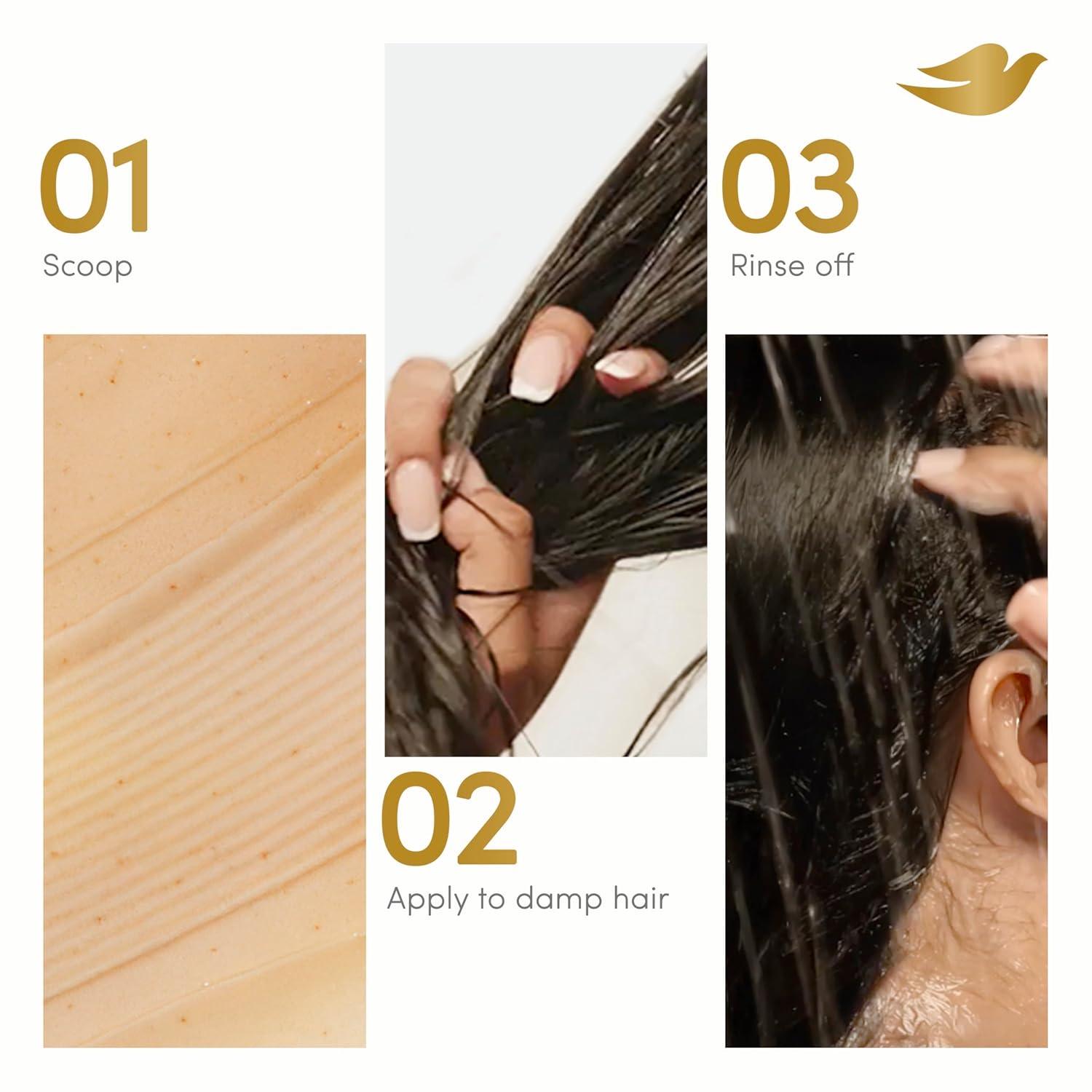 imageDove Radical Recovery 10in1 Hair Mask 1ct UV Repair amp Glow Deep recovery from 99 of UV hair damage with Melting LumiBeads 92 oz