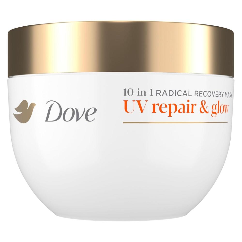 imageDove Radical Recovery 10in1 Hair Mask 1ct UV Repair amp Glow Deep recovery from 99 of UV hair damage with Melting LumiBeads 92 oz