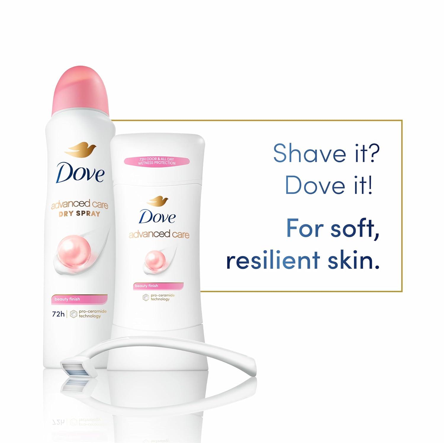 imageDove Advanced Care Antiperspirant Deodorant Spray Powder Soft 3 Count to help skin barrier repair after shaving 72 hour antiperspirant deodorant for soft underarms with boosted ceramide levels 38 oz38 Ounce Pack of 1