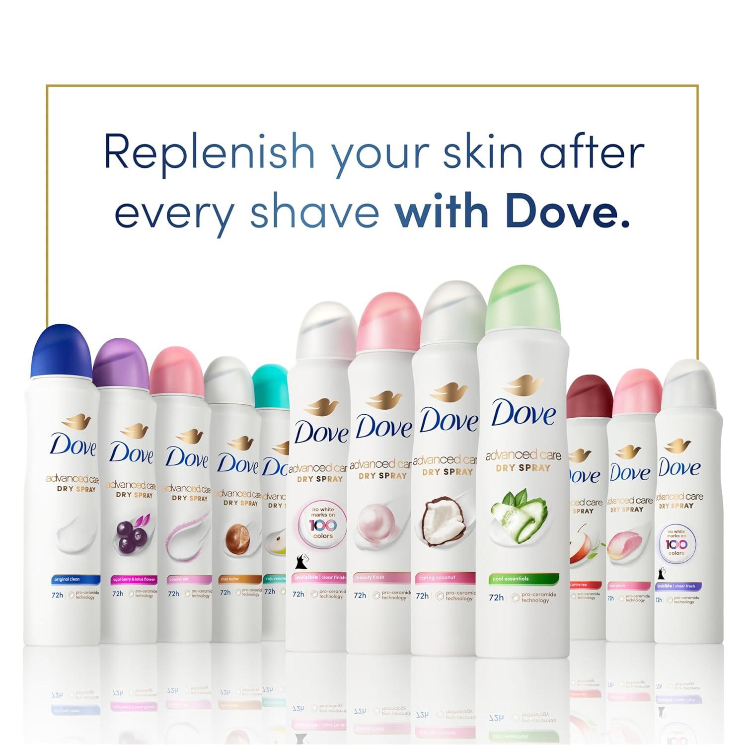 imageDove Advanced Care Dry Spray Antiperspirant Deodorant for Women Revive for 48 Hour Protection And Soft And Comfortable Underarms 38 oz114 Ounce Pack of 1