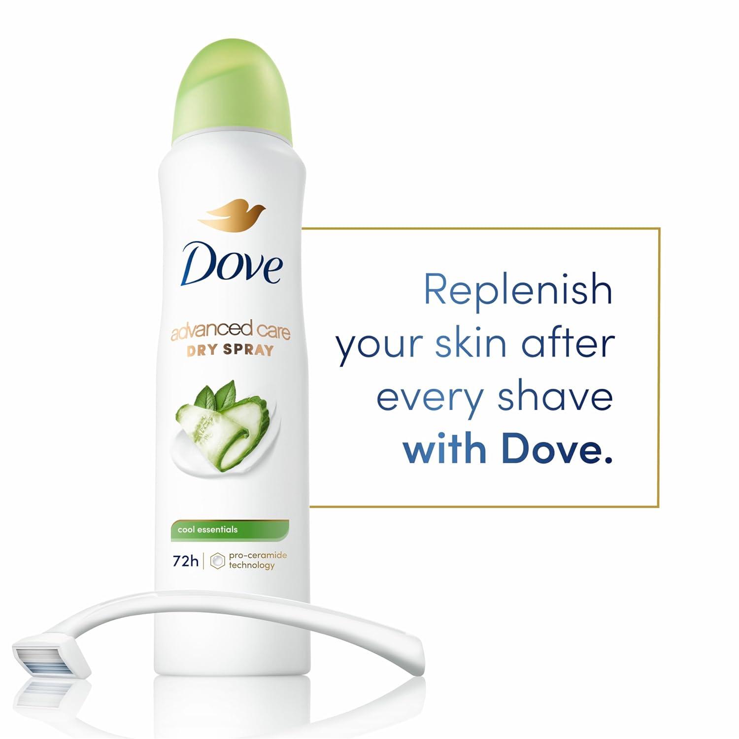 imageDove Advanced Care Dry Spray Antiperspirant Deodorant for Women Revive for 48 Hour Protection And Soft And Comfortable Underarms 38 oz152 Ounce Pack of 1