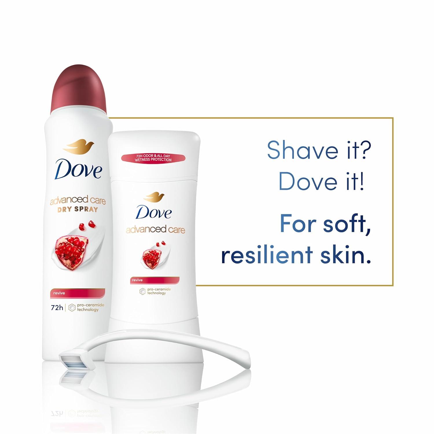 imageDove Advanced Care Dry Spray Antiperspirant Deodorant for Women Revive for 48 Hour Protection And Soft And Comfortable Underarms 38 oz38 Ounce Pack of 1