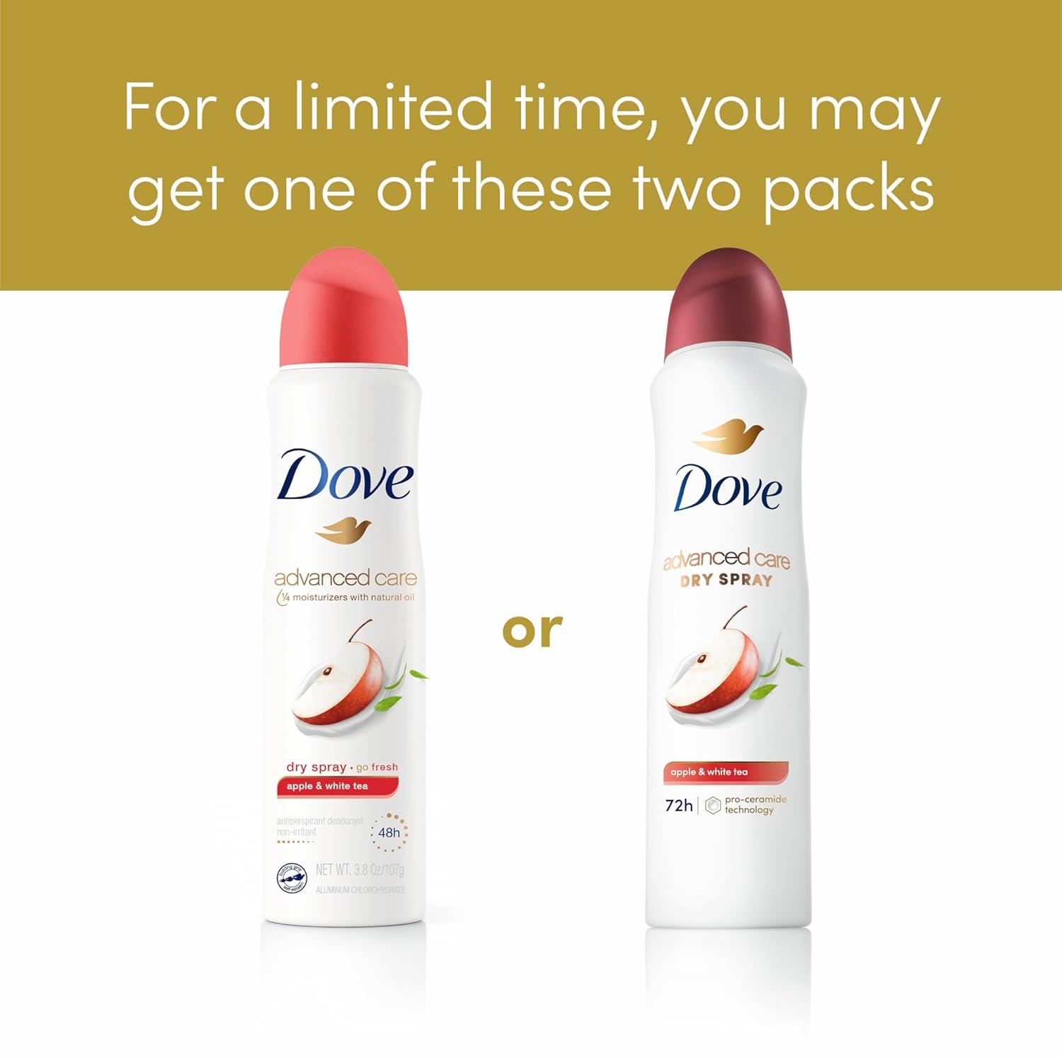 imageDove Advanced Care Dry Spray Antiperspirant Deodorant for Women Revive for 48 Hour Protection And Soft And Comfortable Underarms 38 oz38 Ounce Pack of 1