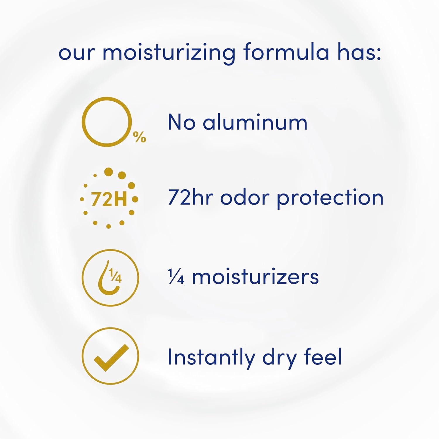 imageDove Aluminum Free Deodorant Spray for Women 3 Count Cucumber amp Green Tea 72 hour odor protection 4 ozJasmine