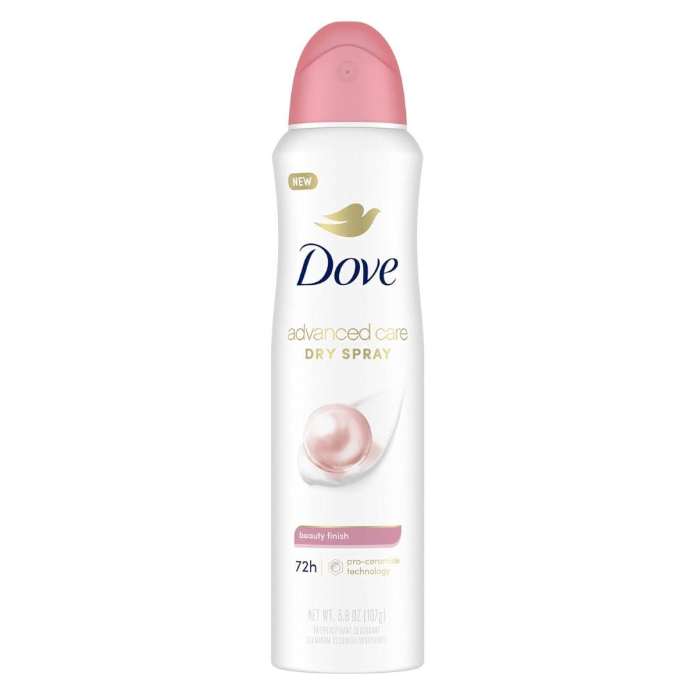 imageDove Advanced Care Antiperspirant Deodorant Spray Powder Soft 3 Count to help skin barrier repair after shaving 72 hour antiperspirant deodorant for soft underarms with boosted ceramide levels 38 oz38 Ounce Pack of 1