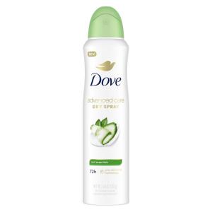 Dove Advanced Care Dry Spray Antiperspirant Deodorant for Women, Revive for 48 Hour Protection And Soft And Comfortable Underarms, 3.8 oz(3.8 Ounce (Pack of 1))
