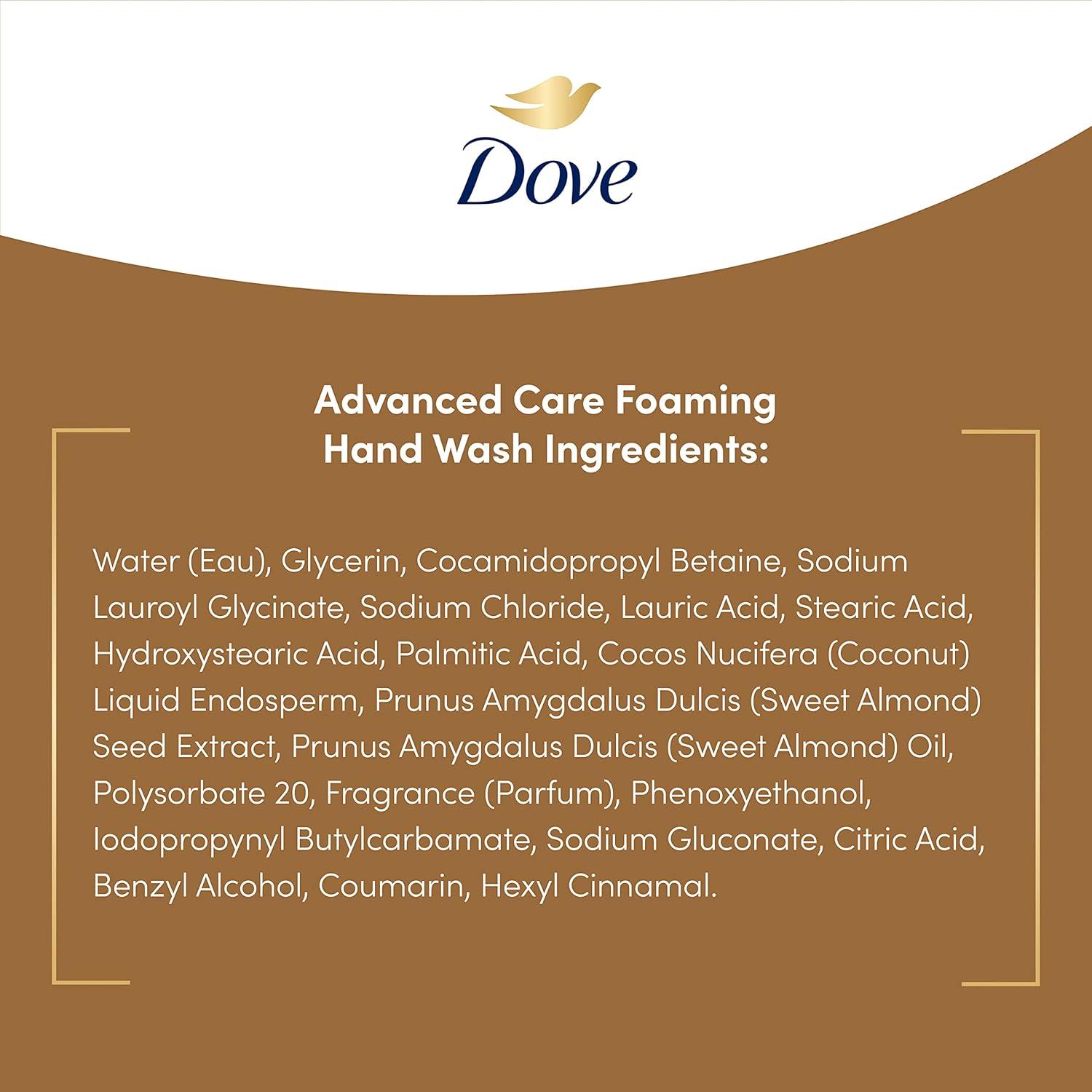 imageDove Advanced Care Hand Wash Deep Moisture 4 Count for Soft Smooth Skin More Moisturizers than the Leading Ordinary Hand Soap 12 oz101 Fl Oz Pack of 4
