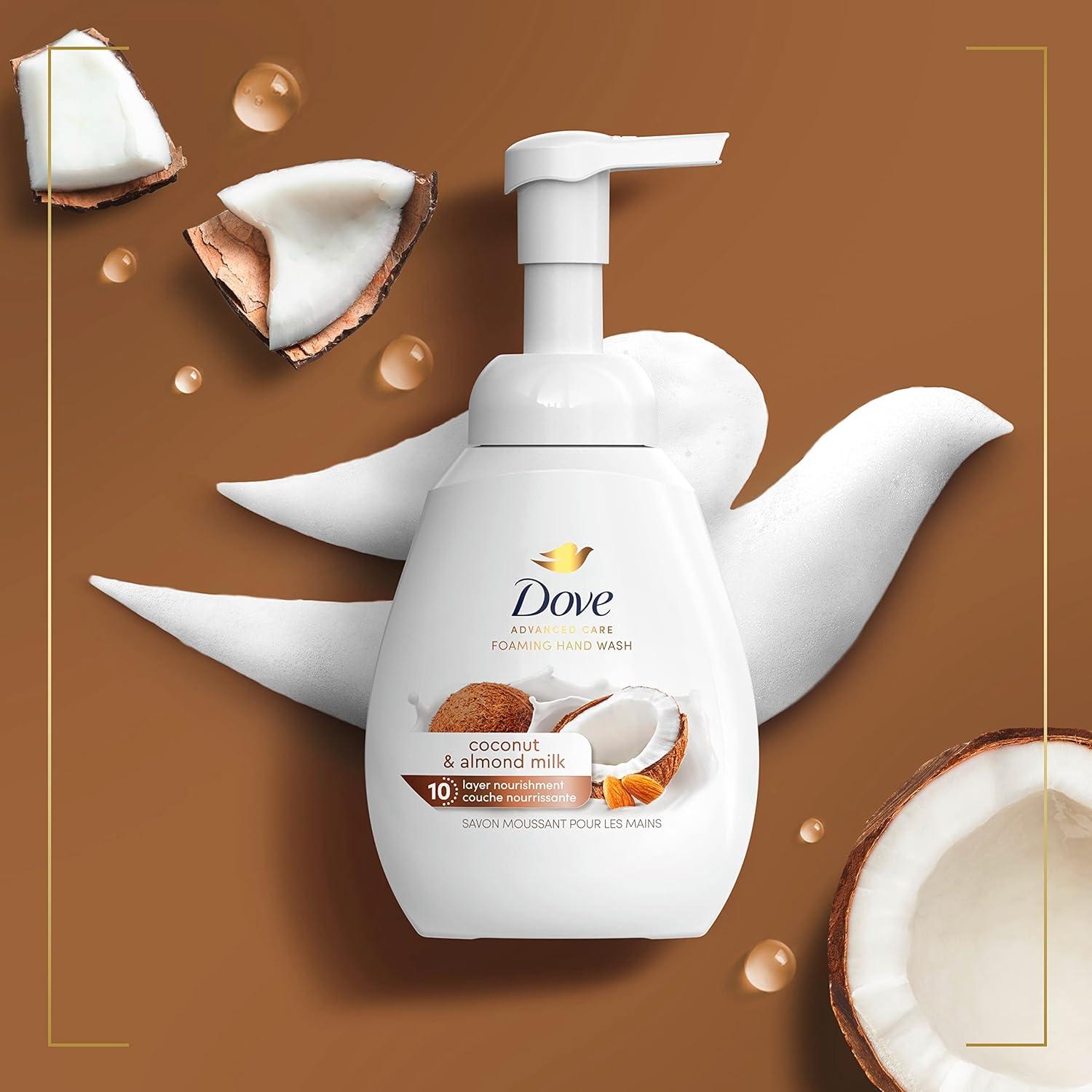 imageDove Advanced Care Hand Wash Deep Moisture 4 Count for Soft Smooth Skin More Moisturizers than the Leading Ordinary Hand Soap 12 oz101 Fl Oz Pack of 4