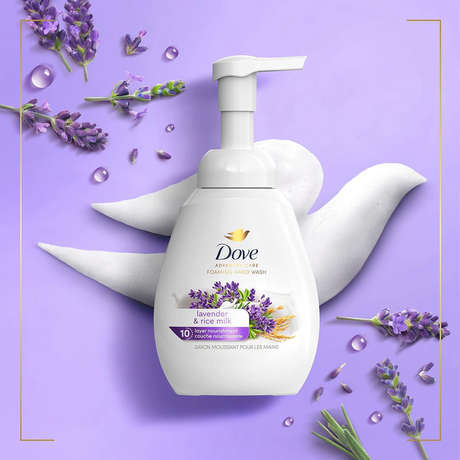 imageDove Advanced Care Hand Wash Deep Moisture 4 Count for Soft Smooth Skin More Moisturizers than the Leading Ordinary Hand Soap 12 oz101 Ounce Pack of 1
