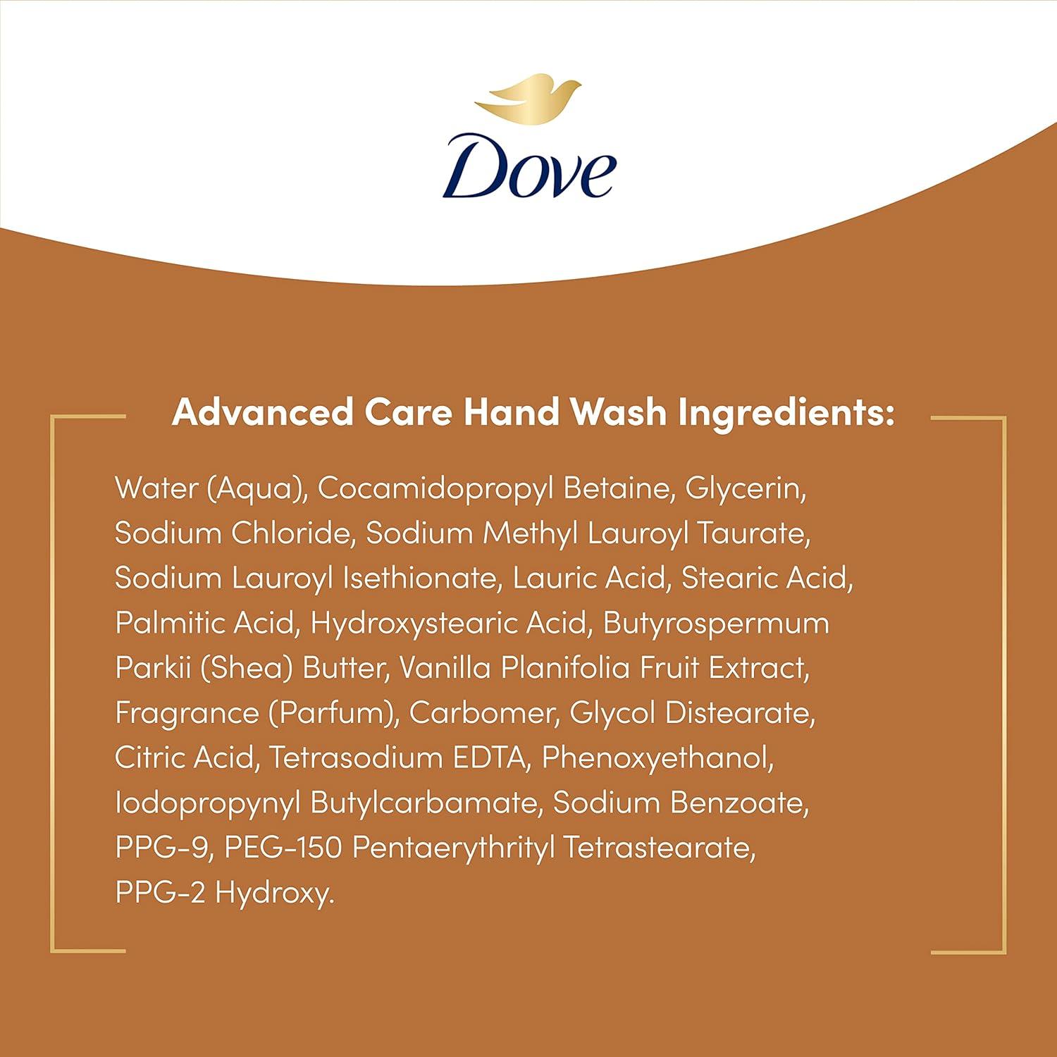 imageDove Advanced Care Hand Wash Deep Moisture 4 Count for Soft Smooth Skin More Moisturizers than the Leading Ordinary Hand Soap 12 oz12 Fl Oz Pack of 4