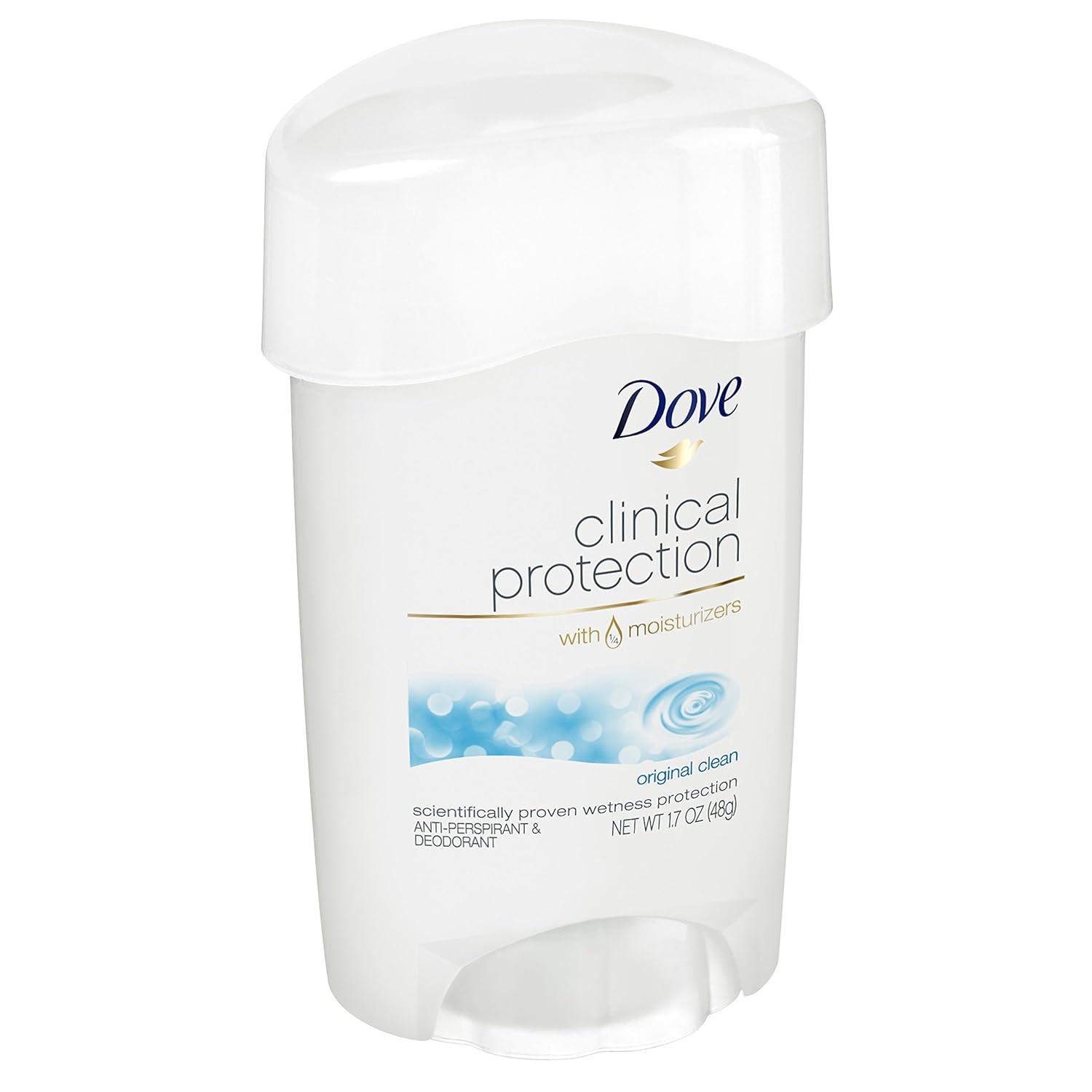 imageDove Clinical Protection Antiperspirant Deodorant Original Clean 17 Ounce17 ounce Pack of 1