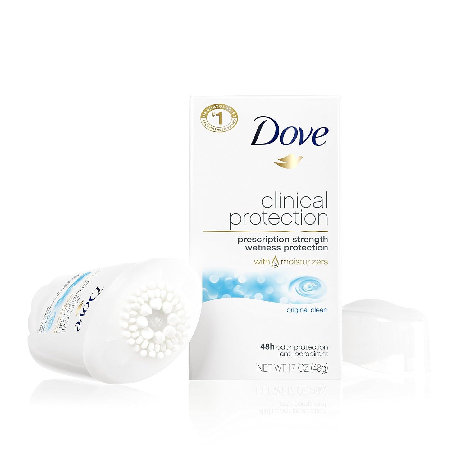 imageDove Clinical Protection Antiperspirant Deodorant Original Clean 17 Ounce17 ounce Pack of 1