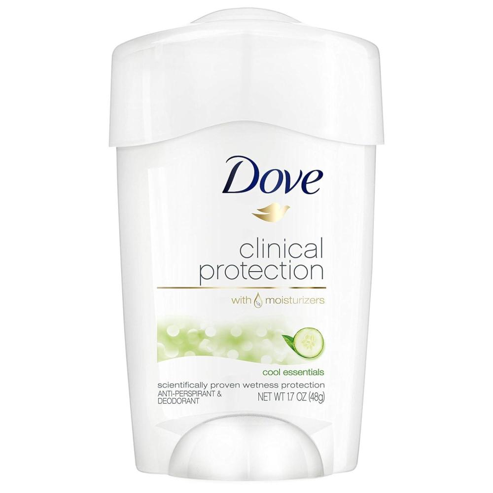 imageDove Clinical Protection Antiperspirant Deodorant Original Clean 17 Ounce171 Ounce Pack of 24