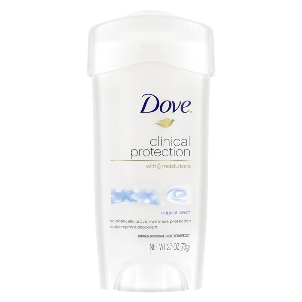 imageDove Clinical Protection Antiperspirant Deodorant Original Clean 17 Ounce27 Ounce Pack of 1