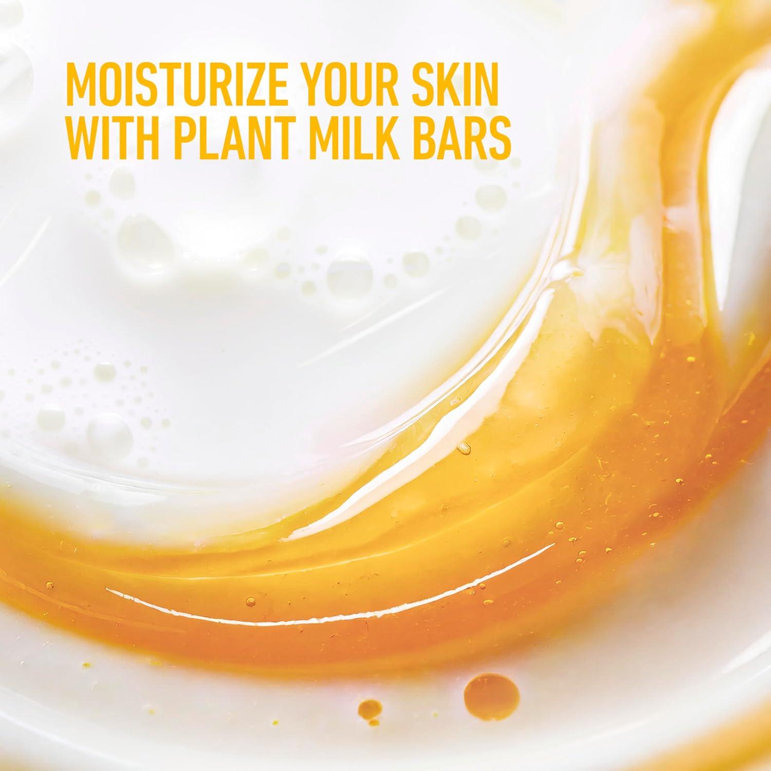 imageDove Plant Milk Cleansing Bar Soap Turmeric Milk amp Lemon Drop Glow Booster 4 Count for Moisturized Skin Gentle Cleanser No Sulfate Cleansers or Parabens 98 Biodegradable Formula 5 oz5 Ounce Pack of 8