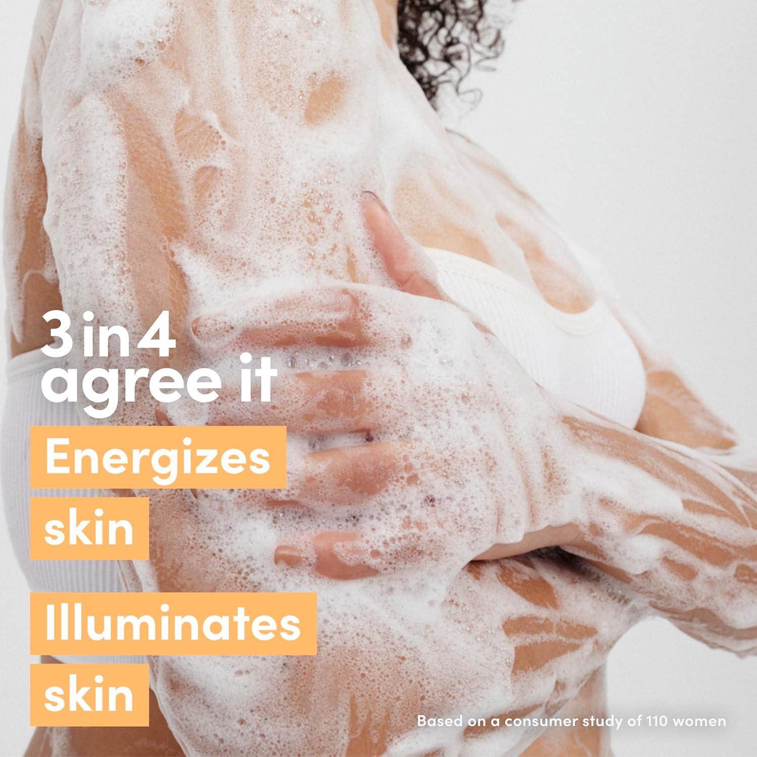 imageDove Serum Body Wash Glow Recharge illuminates amp Exfoliates skin with brightening Vitamin C Serum 185 Fl Oz185 Fl Oz Pack of 1