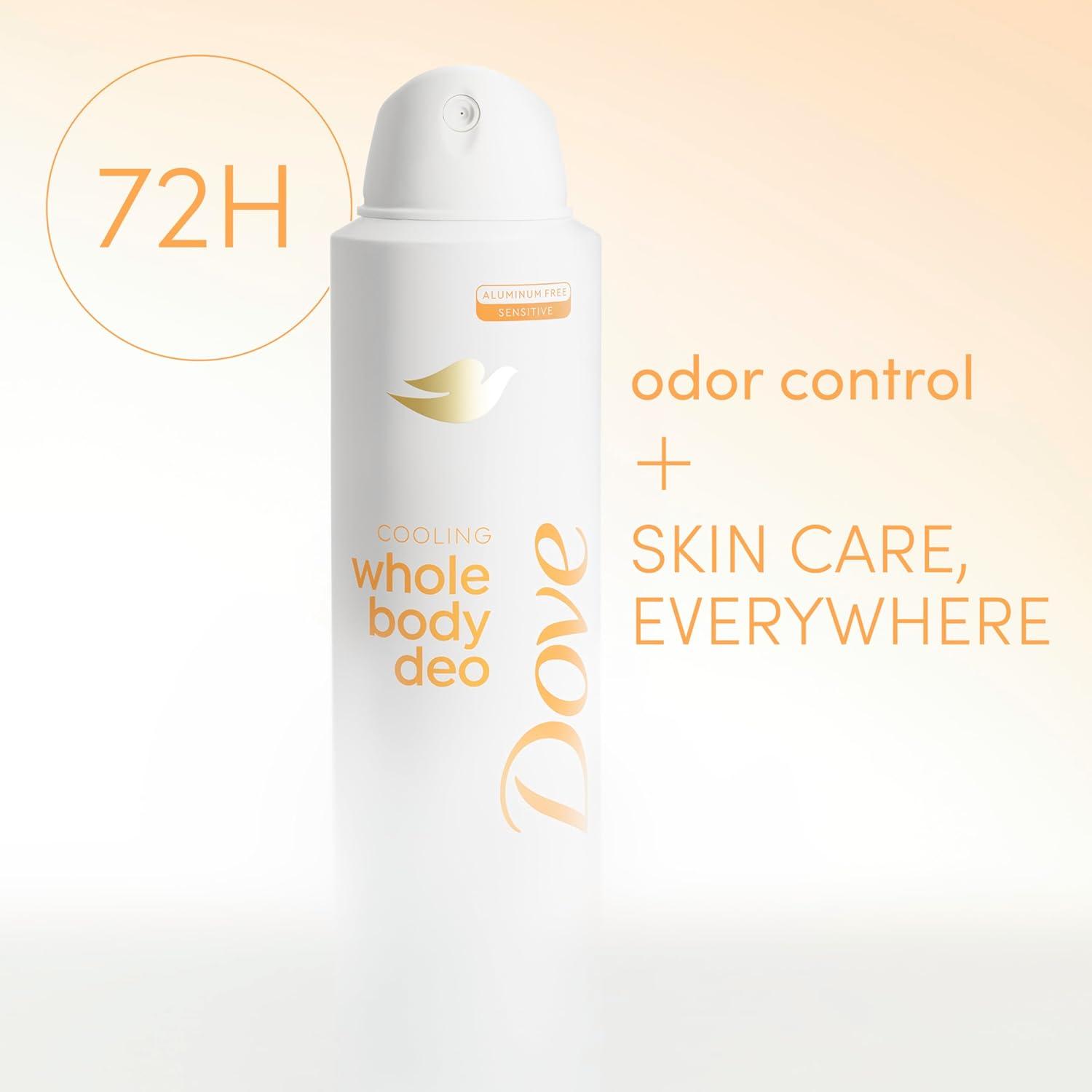 imageDove Whole Body Deodorant Cooling Spray Peach amp White Tea Aluminum Free 4ozPeach White Tea