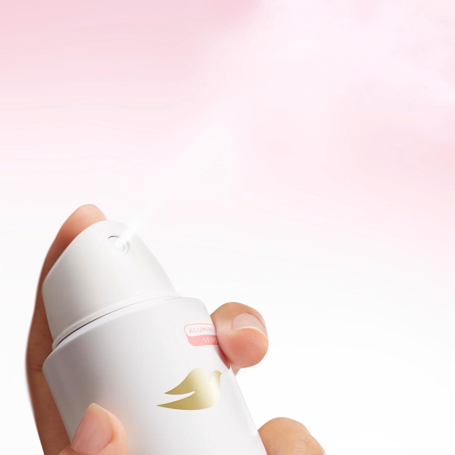 imageDove Whole Body Deodorant Cooling Spray Peach amp White Tea Aluminum Free 4ozRaspberry Rose