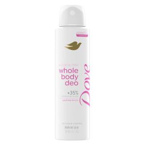 Dove Whole Body Deo Alcohol Free Deodorant Spray for Women Gardenia Breeze 4 oz(4 Ounce (Pack of 1))