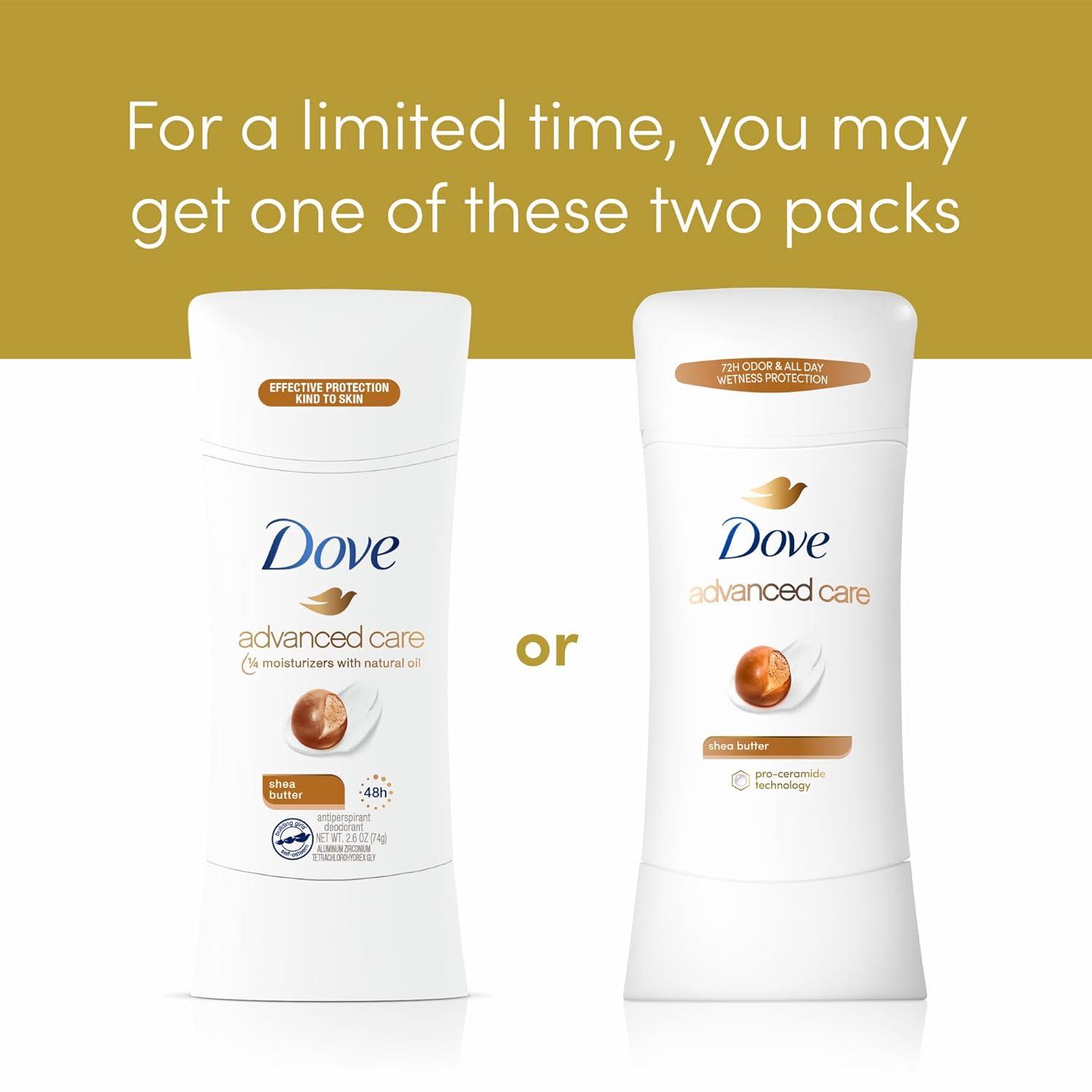 imageDove Advanced Care Antiperspirant Deodorant Stick Beauty Finish 4 Count for helping your skin barrier repair after shaving 26 oz26 Ounce Pack of 4