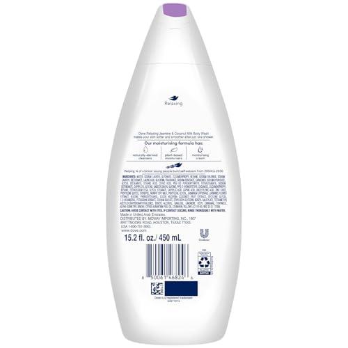 imageDove Body Wash for Softer and Smoother Skin After Just One Use Lavender Oil and Chamomile Stress Relieving and Calming 22 oz 4 CountCoconut Jasmine