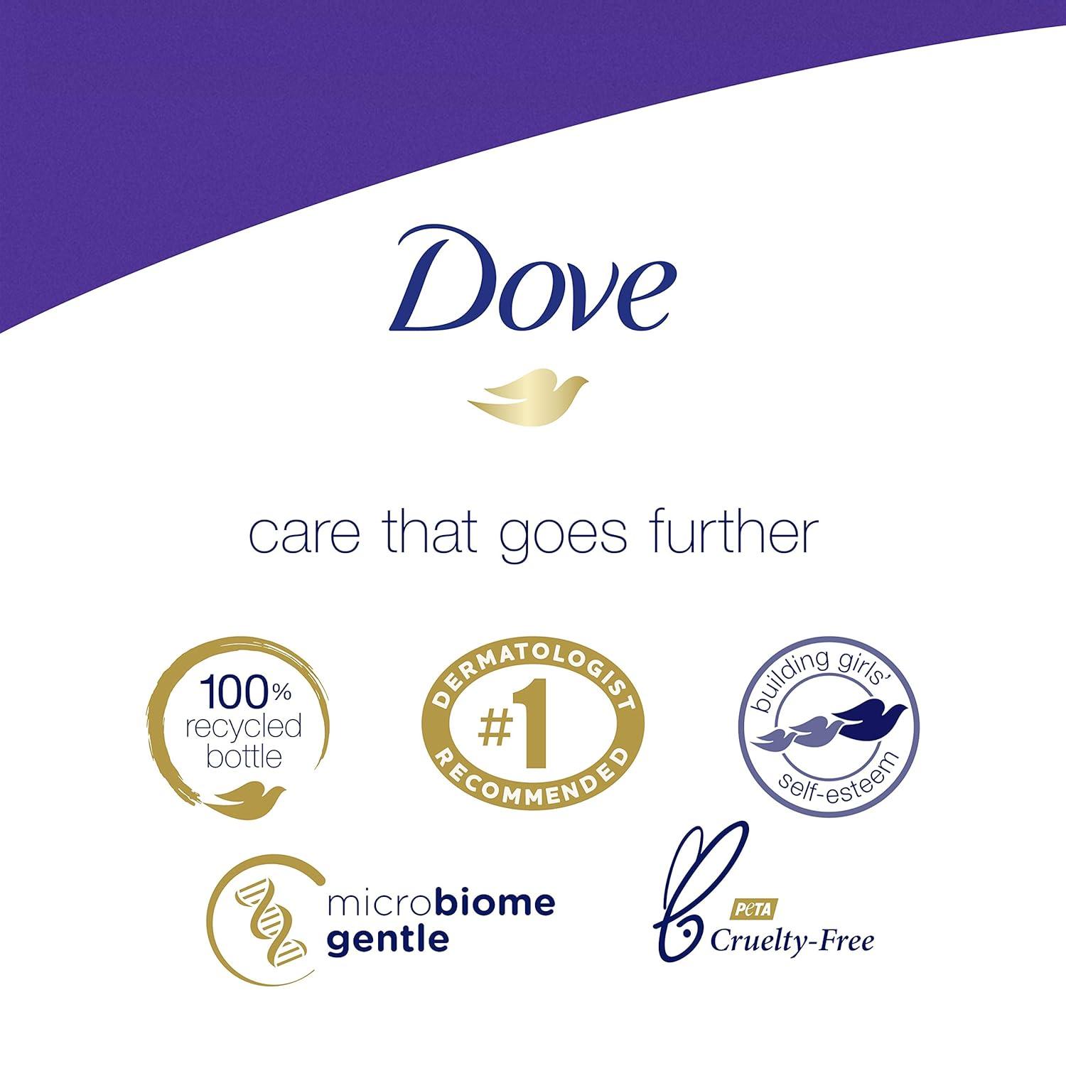 imageDove Body Wash for Softer and Smoother Skin After Just One Use Lavender Oil and Chamomile Stress Relieving and Calming 22 oz 4 CountLavender Oil Chamomile