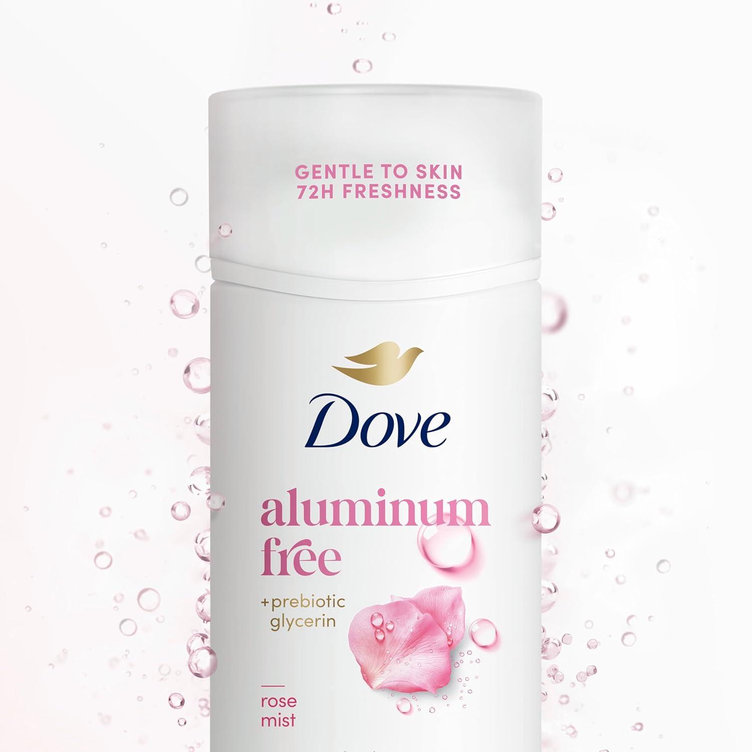 imageDove Deodorant Stick Rose Mist for 72 Hour Odor Protection Aluminum Free 24 oz