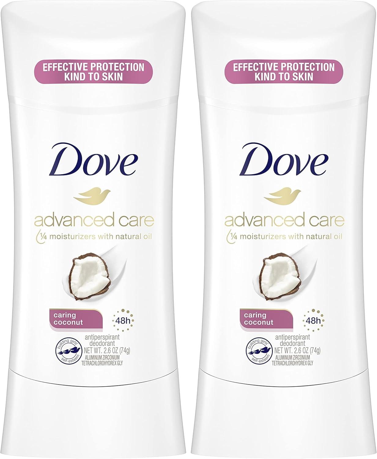 imageDove Advanced Care Anti Deo Stick Cool Essentials Pack of 12 for helping your skin barrier repair after shaving 72 h odor control and allday sweat protection with Pro Ceramide Technology 26 oz26 Ounce Pack of 2