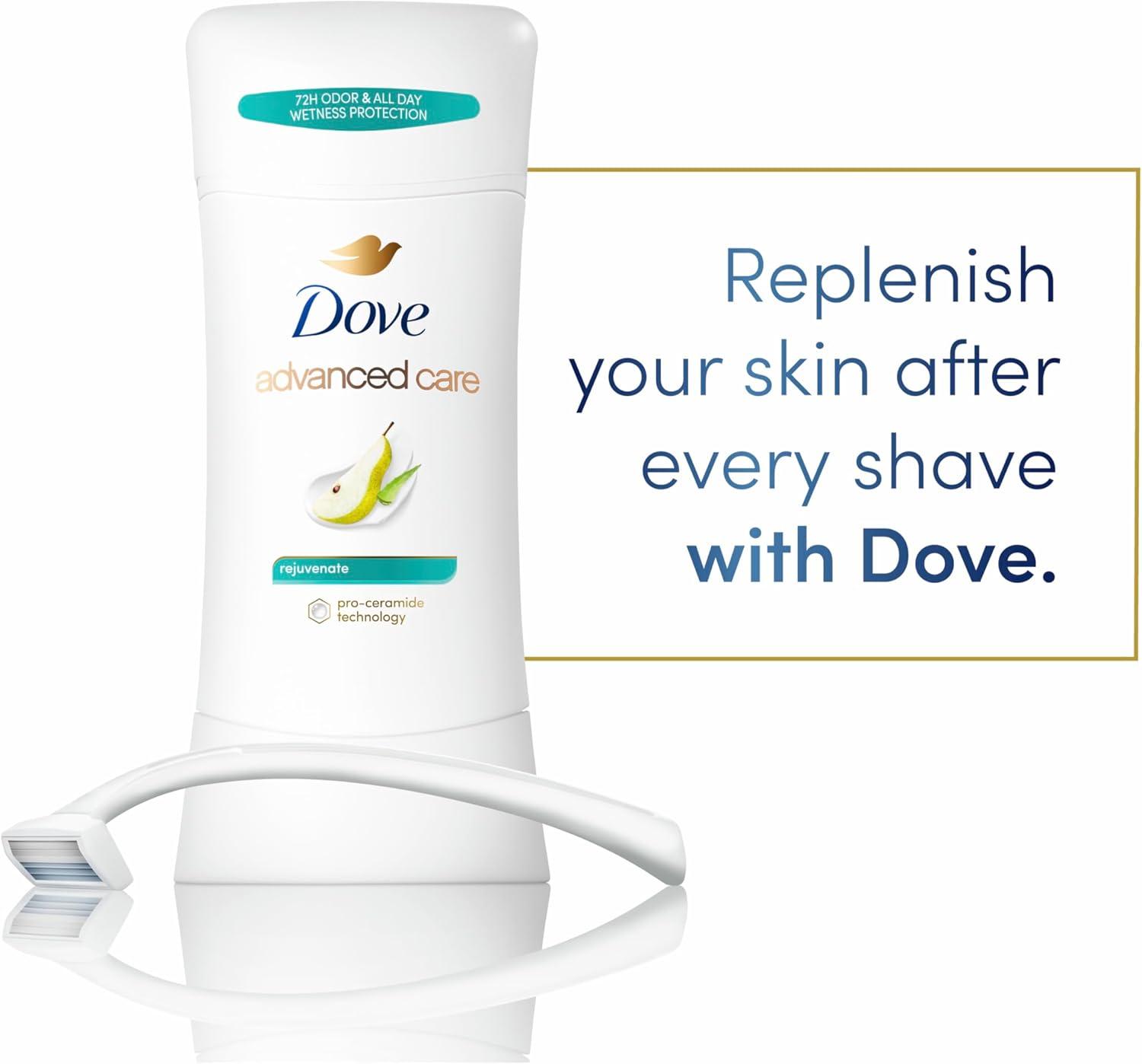 imageDove Advanced Care Anti Deo Stick Cool Essentials Pack of 12 for helping your skin barrier repair after shaving 72 h odor control and allday sweat protection with Pro Ceramide Technology 26 oz104 Ounce Pack of 1