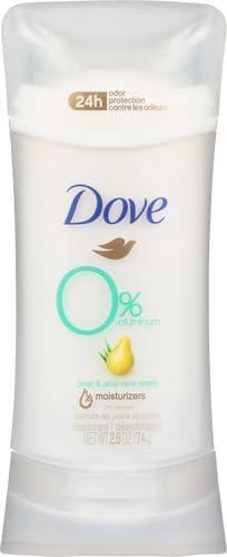 imageDove Aluminum Free Deodorant for Women 3 Count Shea Butter 72 hour odor protection 26 ozPear and Aloe Vera