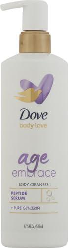 imageDove Body Love Body Cleanser Age Embrace 3 Count For Maturing Skin Body Wash with Peptides and Pure Glycerin 175 fl ozUnscented