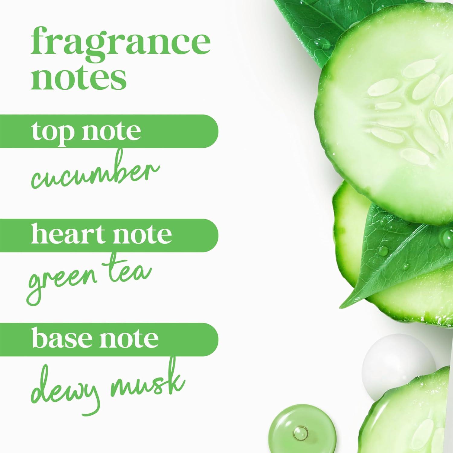 imageDove Body Wash 24 Count Refreshing Cucumber and Green Tea Refreshes Skin Cleanser That Effectively Washes Away Bacteria While Nourishing Your 3 ozCucumber Green Tea