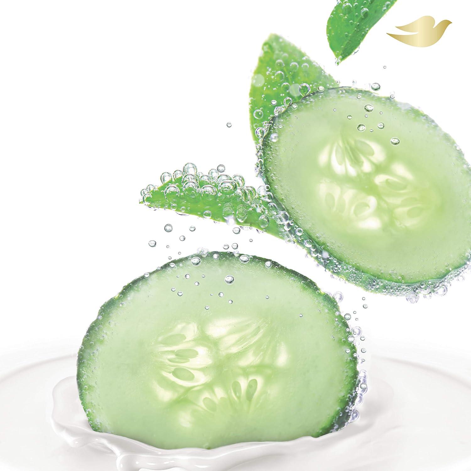 imageDove Body Wash 24 Count Refreshing Cucumber and Green Tea Refreshes Skin Cleanser That Effectively Washes Away Bacteria While Nourishing Your 3 ozCucumber Green Tea