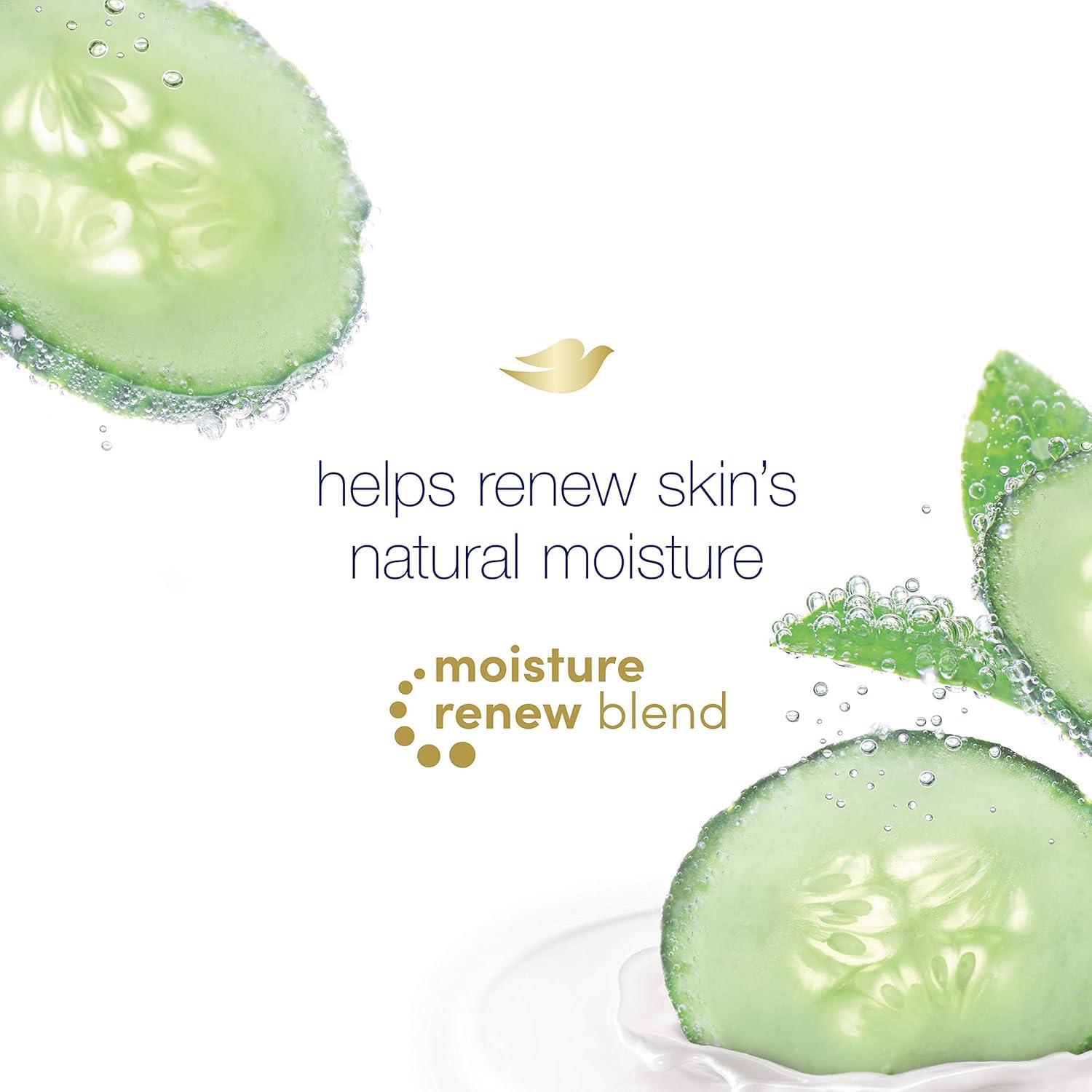 imageDove Body Wash 24 Count Refreshing Cucumber and Green Tea Refreshes Skin Cleanser That Effectively Washes Away Bacteria While Nourishing Your 3 ozCucumber Green Tea