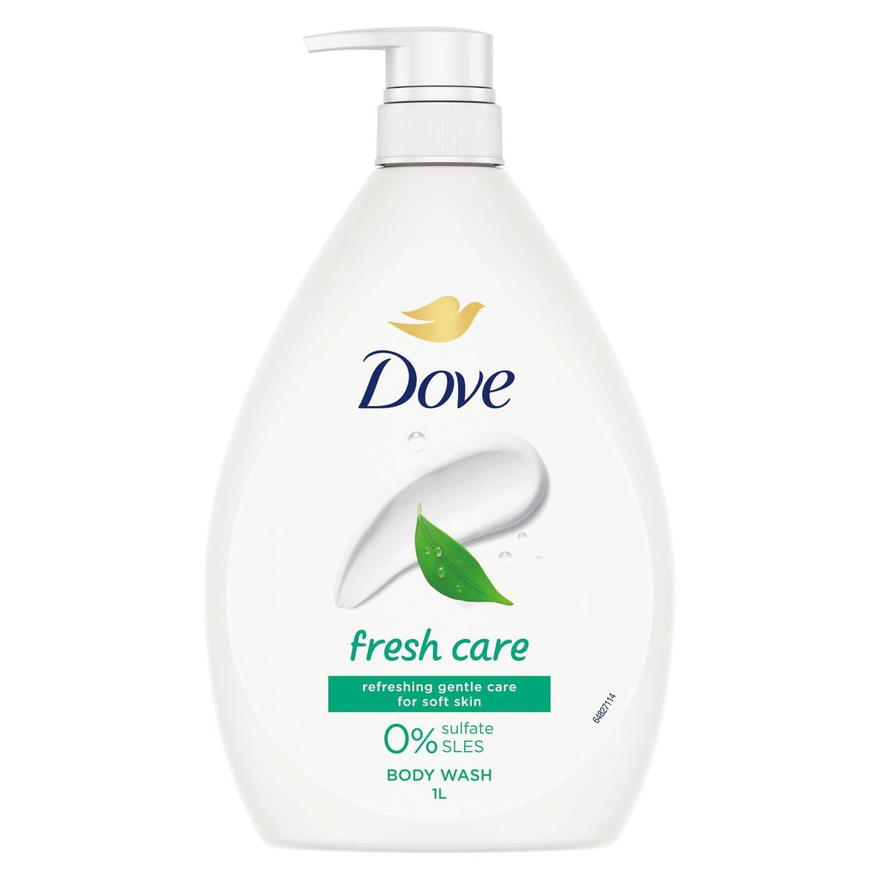 imageDove Body Wash 24 Count Refreshing Cucumber and Green Tea Refreshes Skin Cleanser That Effectively Washes Away Bacteria While Nourishing Your 3 ozCucumber Green Tea