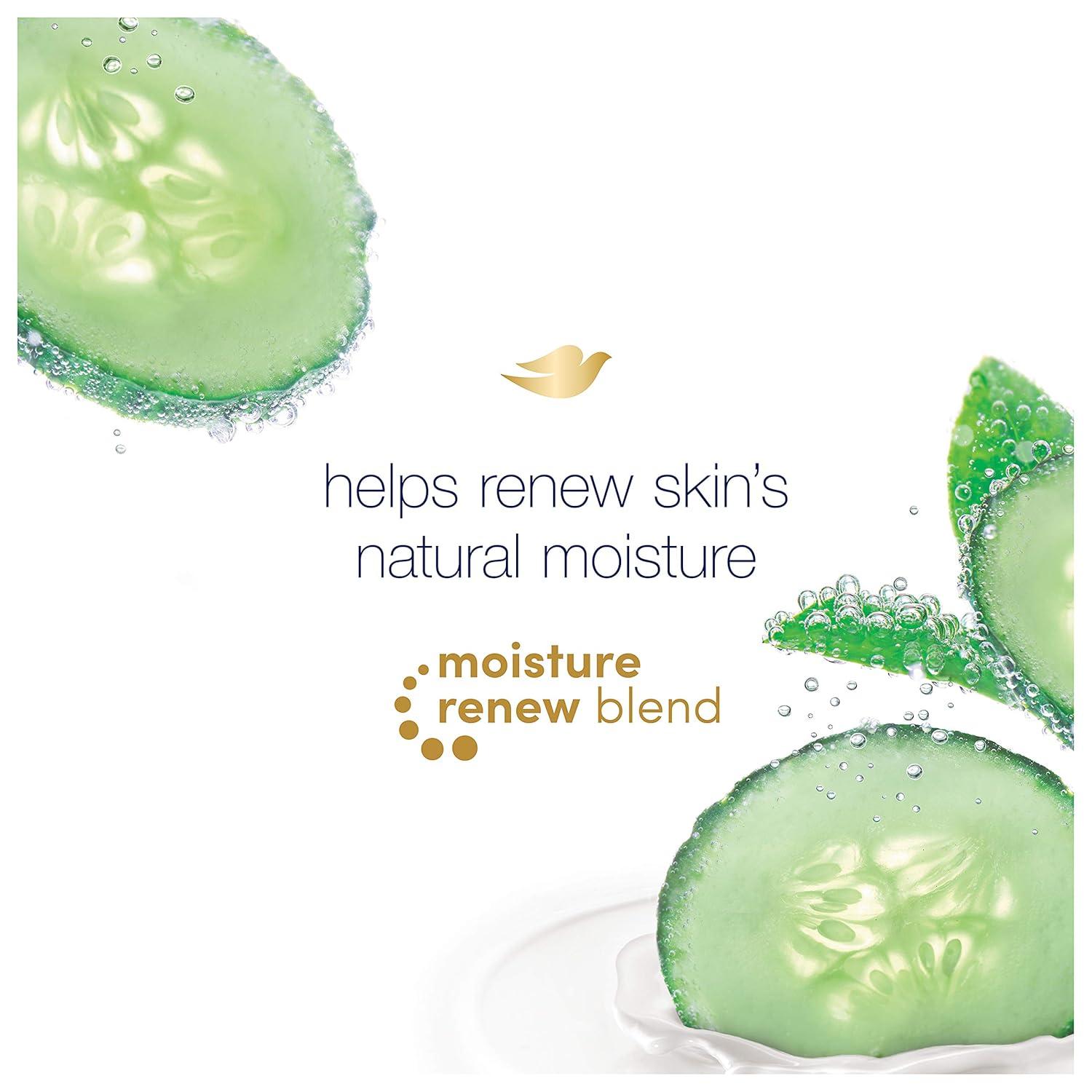 imageDove Body Wash 24 Count Refreshing Cucumber and Green Tea Refreshes Skin Cleanser That Effectively Washes Away Bacteria While Nourishing Your 3 ozCucumber Green Tea