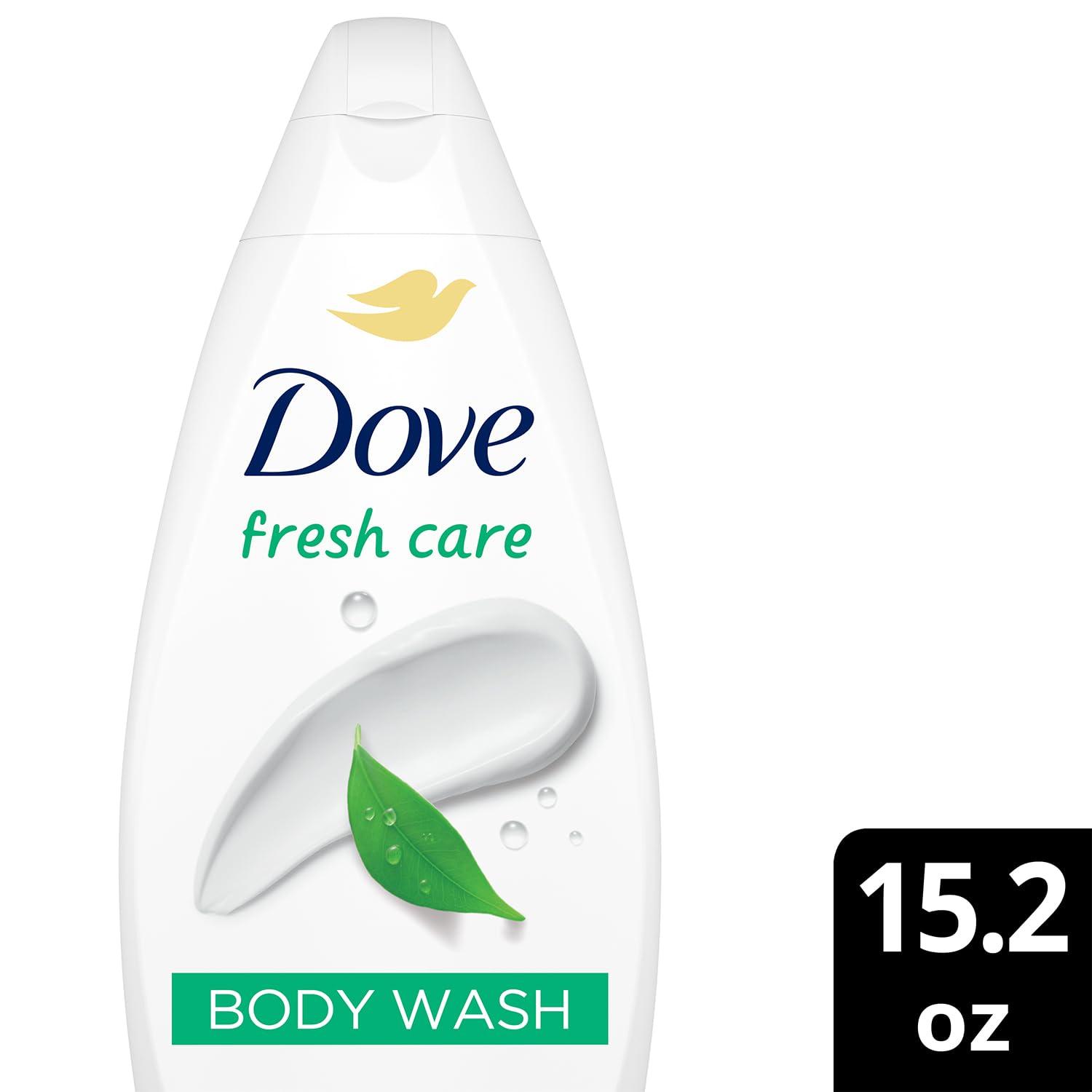 imageDove Body Wash 24 Count Refreshing Cucumber and Green Tea Refreshes Skin Cleanser That Effectively Washes Away Bacteria While Nourishing Your 3 ozGreen Tea