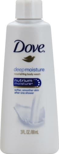 imageDove Body Wash Deep Moisture for 24hr LotionSoft Skin Moisturizing Skin Cleanser with No Sulfates No Parabens 3 ozscented