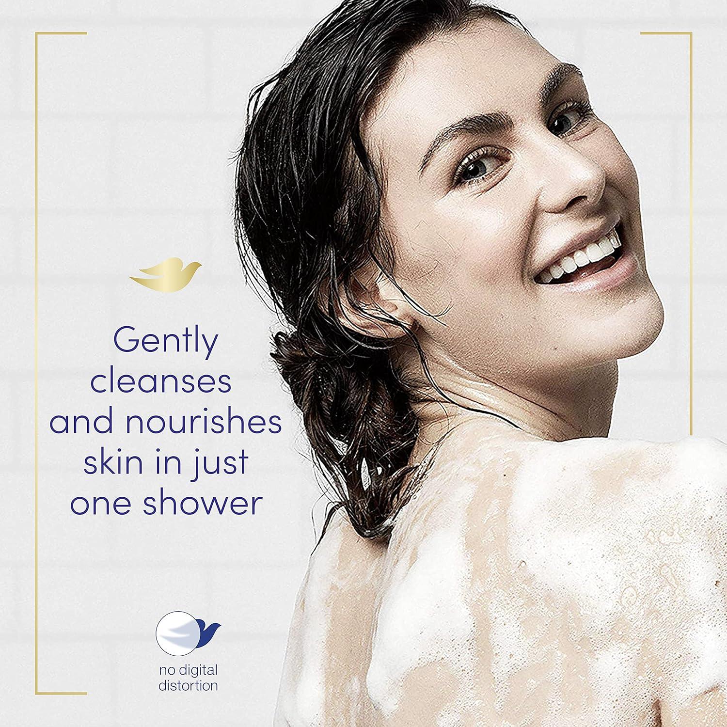 imageDove Body Wash with Pump Sensitive Skin For 24hr LotionSoft Skin Moisturizing Skin Cleanser Gentle Hypoallergenic Formula with No Sulfates No Parabens 306 ozUnscented