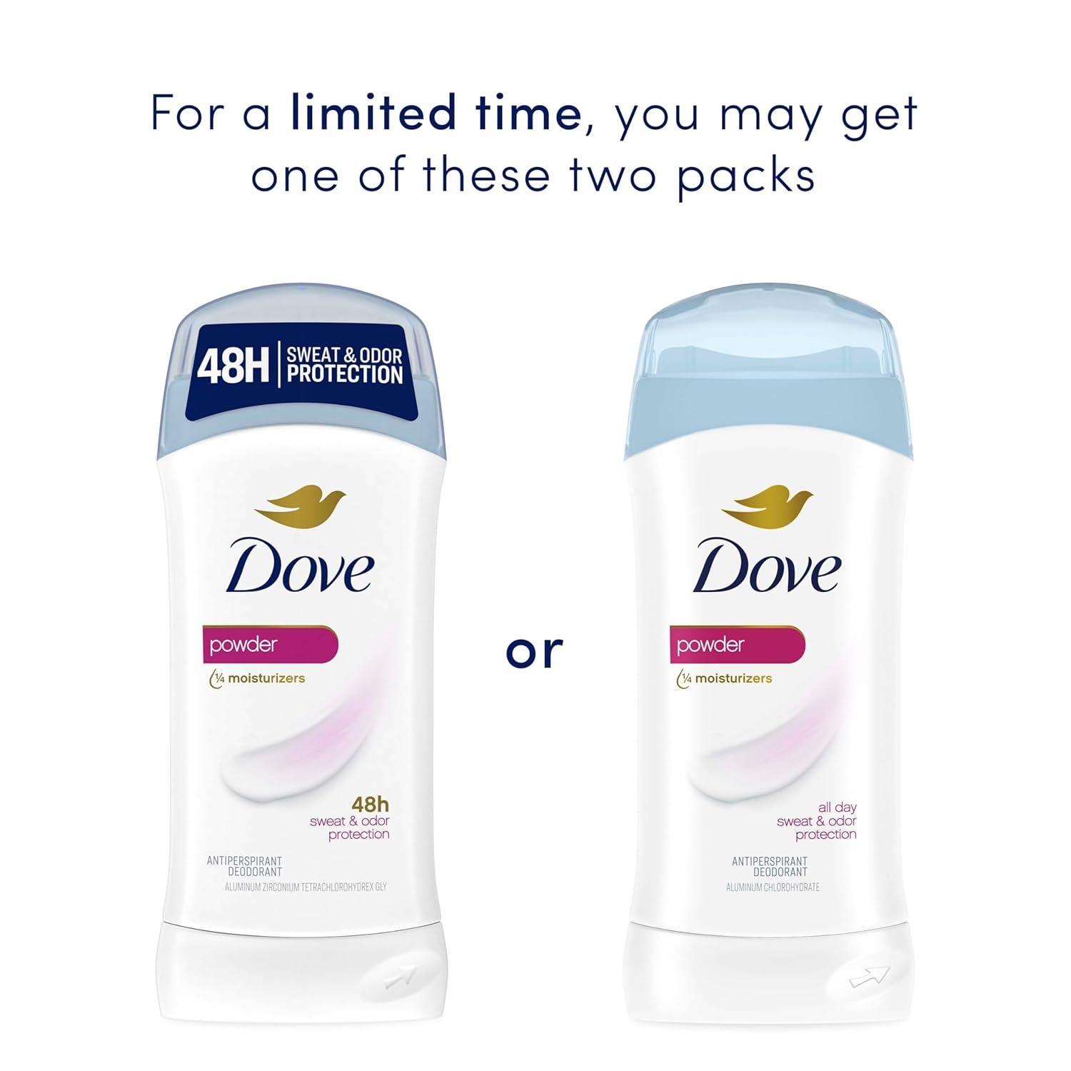 imageDove Powder Invisible Solid AntiPerspirant Deodorant 26 oz Pack of 626 Ounce Pack of 1